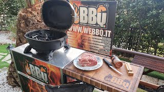 WeBBQ  PK GRILLS PKGO Maiale sfilacciato  Pulled Pork [upl. by Aninaj]