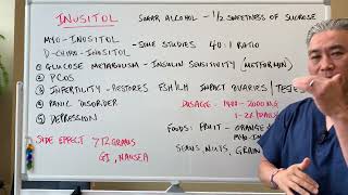 INOSITOLImpact on Hormones and Blood Sugar [upl. by Aseyt]