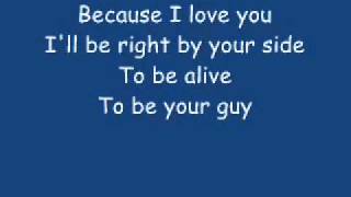 Because i love youStevie B lyrics For my lovely lady [upl. by Sunday]