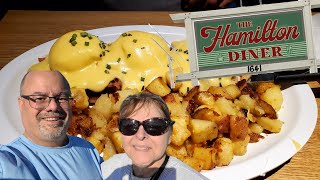 The Hamilton Diner Seekonk MA  Our Review [upl. by Roleat]