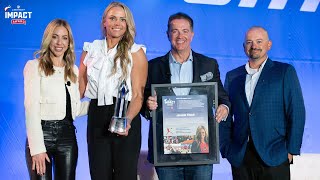 Jennie Finch receives 2024 LakePoint Sports Impact Award  National Youth Sports Summit [upl. by Anitsrik]