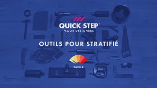 Les outils nécessaires à la pose dun sol stratifié  Tutoriel QuickStep [upl. by Marquez]