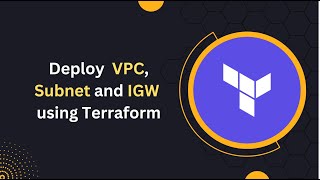 PART 2  How to create VPC Subnets and Internet GW using Terraform  IaC [upl. by Akyeluz494]