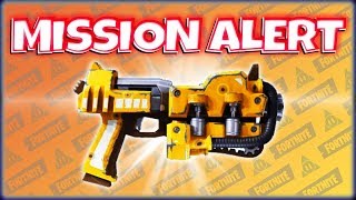 MISSION ALERT  LEGENDARY PISTON SPITTER  FORTNITE Save The World  PvE [upl. by Anairol]