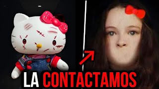 🚫NUNCA JUEGUES CON HELLO KITTY A LAS 300AM❌ TU VIDA PUEDE ESTAR EN PELIGRO😱 terrorifico [upl. by Jobyna]