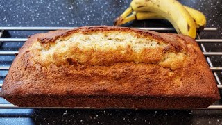 Easy Banana Bread Recipe with 2 Bananas [upl. by Hanforrd994]