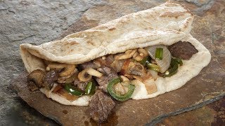 Receta de Tacos de pan árabe de Bruno Oteiza [upl. by Seedman]