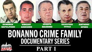 Donnie Brasco 2 The Fall of Joseph Massino  Bonanno Crime Family  Documentary Series Part 1 [upl. by Lesoj618]