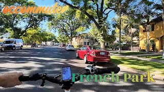 Talking Desert Life amp Riding S Main Varrio Bike Trail amp French Park [upl. by Llewxam]