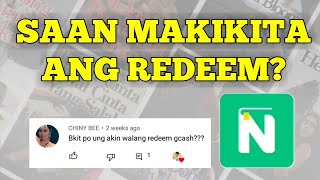 PAANO AT SAAN MAKIKITA ANG REDEEM  CASHOUT VIA GCASH  NOVELAH [upl. by Ennazzus]