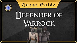 Quest guide Defender of Varrock [upl. by Secilu]