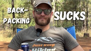 Backpacking VS Car Camping [upl. by Ecneitap234]