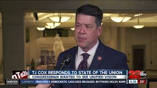 Congressman TJ Cox on President Trumps State of the Union address [upl. by Sumerlin]