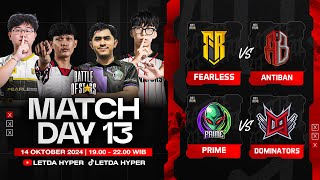 Reguler Season Day 13  Battle Of Stars [upl. by Godwin]