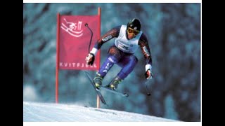 Tommy Moe Olympic downhill gold Lillehammer 1994 [upl. by Eyks]