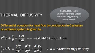 Thermal Diffusivity in Heat Transfer  GATE exam preparation video [upl. by Hsitirb]