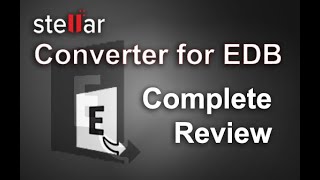 Stellar Converter for EDB  The Complete Review  2022 [upl. by Dorris819]