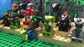 Serpentine Short Slither Pit Tournaments Part 14 Ninjago  LEGO StopMotion 24FPS [upl. by Ledeen44]