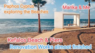 Exploring the Kefalos Beach area Renovations Paphos Cyprus [upl. by Okiam464]