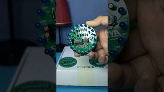 Working of Rotating Led Chaser Circuit Using CD4017 amp NE555 ic diyelectronics ledchaser [upl. by Aehtla177]