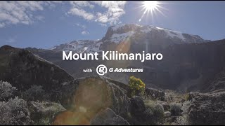 Climbing Kilimanjaro  6 day adventure tour [upl. by Assener]