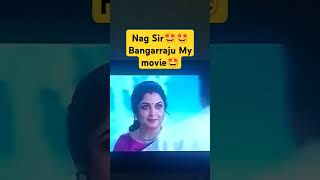 Bangarraju Movie song Nag sir🤩kmrentertainments50 bangarraju nagarjuna yshortsyoutubeshorts [upl. by Aratal]