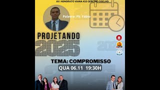 CULTO DE PROPÓSITO  PALAVRA PB FABIO  DATA 06112024 ADMISSÃO GERCINO COELHO [upl. by Sylvester]