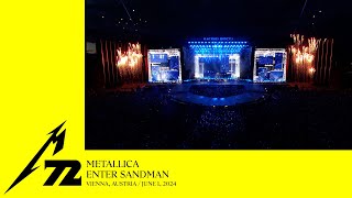 Metallica Enter Sandman Vienna Austria  June 1 2024 [upl. by Sosanna]