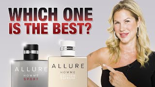 Chanel Allure Homme Sport Eau Extreme vs Chanel Allure Homme Edition Blanche  which one is best [upl. by Annagroeg]