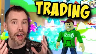 🔴LIVE  TRADING HUGES IN PET SIMULATOR 99 Update 4  Roblox [upl. by Eineeuq]