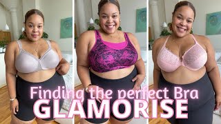 THE PERFECT BRA  TRY ON HAUL GLAMORISE BRAS CUP SIZES FROM BK  2022 [upl. by Sutton]