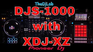 Pioneer XDJZX with Pioneer DJS1000 Sampler [upl. by Irdua]