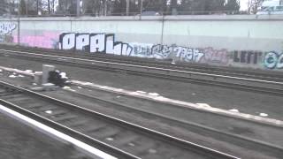 SBahn Berlin Mitfahrt im Zug der BR485 Messe NordICC  Westend S46 1080p [upl. by Dnomyad]