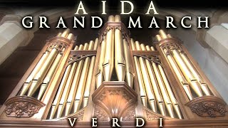 VERDI  GRAND MARCH FROM AIDA  ORGAN SOLO  JONATHAN SCOTT  CLITHEROE PARISH CHURCH [upl. by Ynamad]