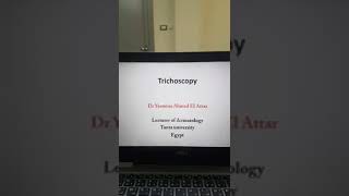 Trichoscopy by Dr Yasmina Ahmed El Attar 26112018 [upl. by Einaoj752]