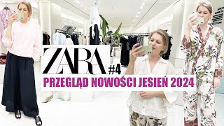 ZARA PRZEGLĄD NOWOŚCI TRENDY JESIEŃ 2024 MIERZYMY cz4 [upl. by Murry]