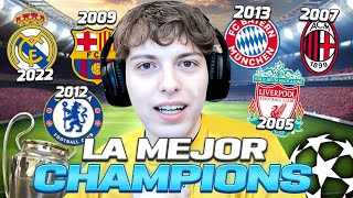 ¿CUAL FUE LA MEJOR CHAMPIONS DEL SIGLO ¿LIVERPOOL 2005 BARCA 2011 o MADRID 2022 [upl. by Akimot]