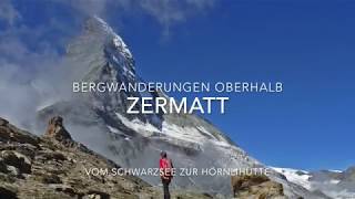 Zermatt Bergwanderung vom Schwarzsee zur Hörnlihütte [upl. by Eimile]