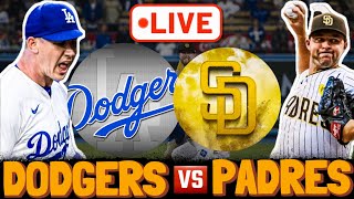 🔴 Los Angeles Dodgers vs San Diego Padres  Post Season MLB  LIVE Match 2024 [upl. by Aihsot]