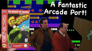 Frogger Sega Genesis  Is It Hard To Beat George Costanzas High Score From Seinfeld [upl. by Chick]