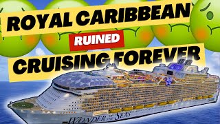 ROYAL CARIBBEAN JUST RUINED THE CRUISE INDUSTRY [upl. by Aramanta]