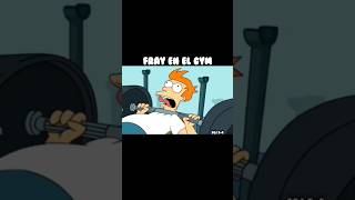 Fray en el Gym 🤣 futurama funny humor shorts shortsfeed shortsviral [upl. by Aciretnahs]