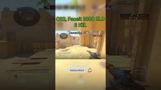 CS2 Faceit 3500 ELO 3 Kill shorts cs2 keşfet cs2clips cs2highlights csgo [upl. by Diraf]