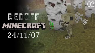 Le cauchemar dans la brume Minecraft horror  02  Rediffusion [upl. by Nellaf]