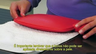 Como Utilizar sua Bolsa para Água Quente  Mercur [upl. by Darcee]