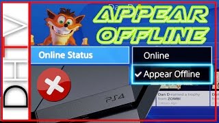 How To Appear Offline PS4 Playstation 4 [upl. by Ailliw]