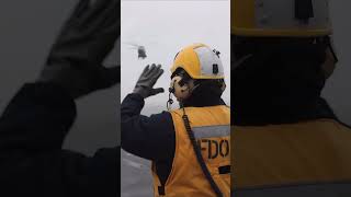 US aircraft carrier conduct replenishment at sea military aircraftcarrier shorts [upl. by Andromede]