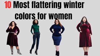 Best Winter Colors for Women Color Theory for Fashion [upl. by Giarg]