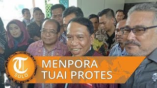 Menpora Tuai Protes Keras Soal Sirkuit MotoGP 2021 di Indonesia [upl. by Gnaw]