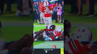 Virginia Tech Loses on this Hail Mary 😭 edit cfb football [upl. by Nickolas321]